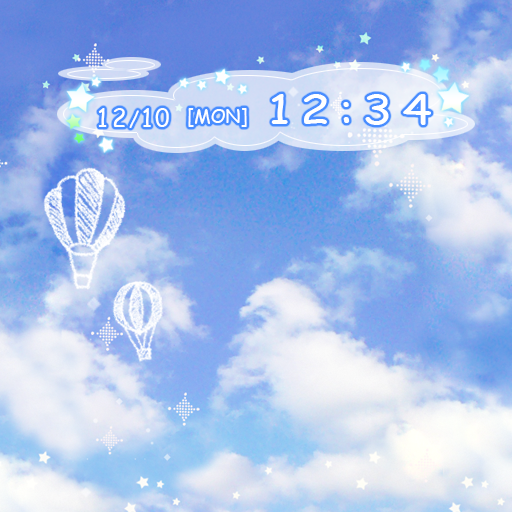 Romantic Balloon Wallpaper logo