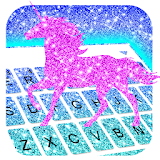 Galaxy Glistening Unicorn Keyboard icon