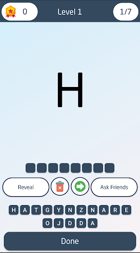 Android application Chemistry periodic table quiz screenshort