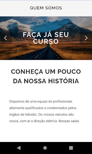 Autoescola Modelo Screen 2