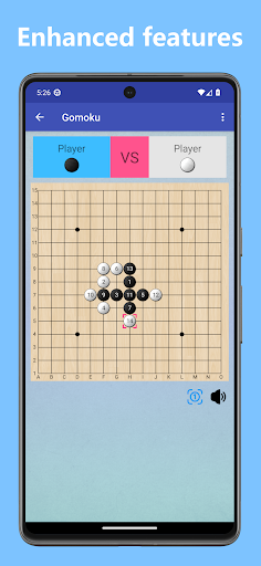Gomoku - 2 player Tic Tac Toe Screen 2