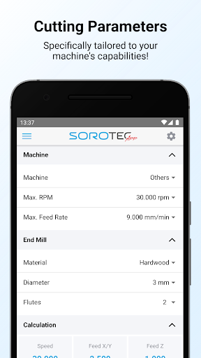 Sorotec App Screen 2