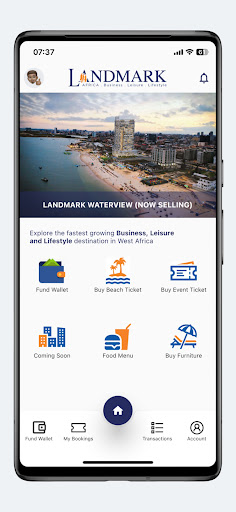 Android application Landmark Citizen screenshort