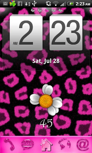 Pink Leopard for GO Launcher