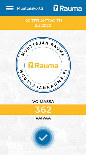 Android application Muuttajan Rauma screenshort