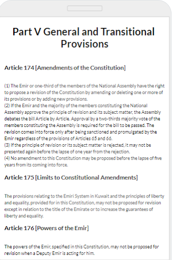 Kuwait constitution
