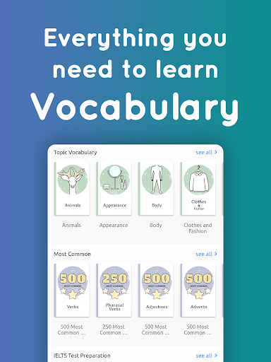 Screenshot of LanGeek | English Vocabulary