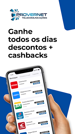 Android application Clube Provernet screenshort
