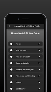 Huawei Watch Fit Guide 5 APK + Mod (Unlimited money) untuk android