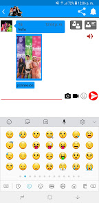 Captura 3 Los polinesios chat para fans android