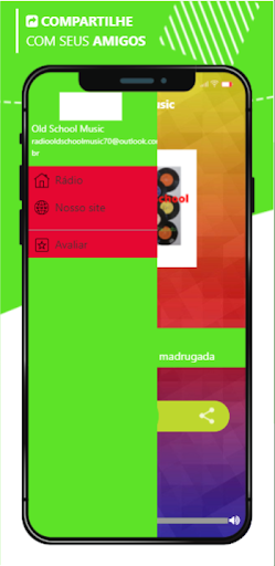 Android application Rádio Old School Music screenshort