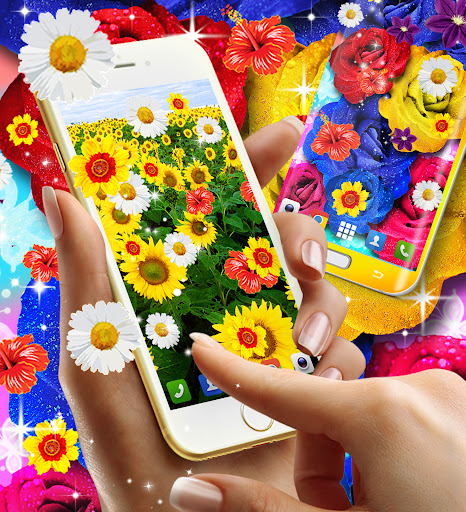 Flowers live wallpaper