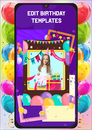 Kids birthday invitation card