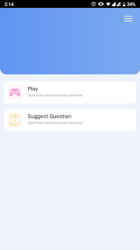 Android application General Quiz GK screenshort