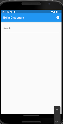 Blin Dictionary Screen 2