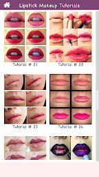 Lipstick Makeup - Step by Step