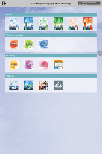 Aristo e-Bookshelf - JS Eng Screen 2