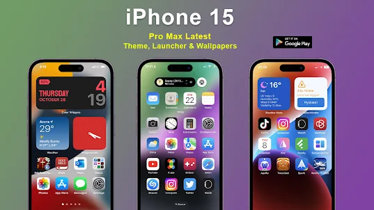 iLauncher Phone 15 Pro Max