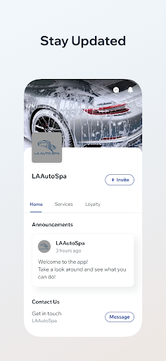 LA Auto Spa Screen 2