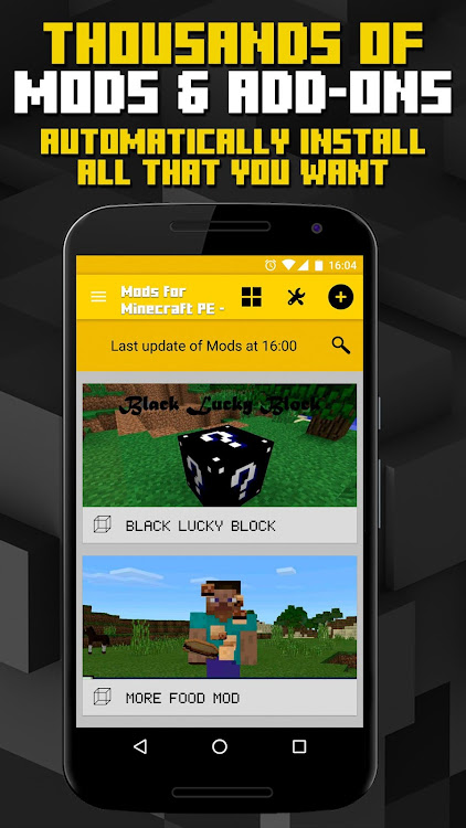 Mods for Mine MCPE - 2.10 - (Android)