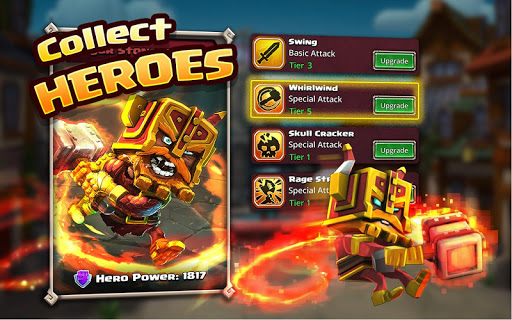 Dungeon Boss Heroes - Game nhập vai chiến lược giả tưởng