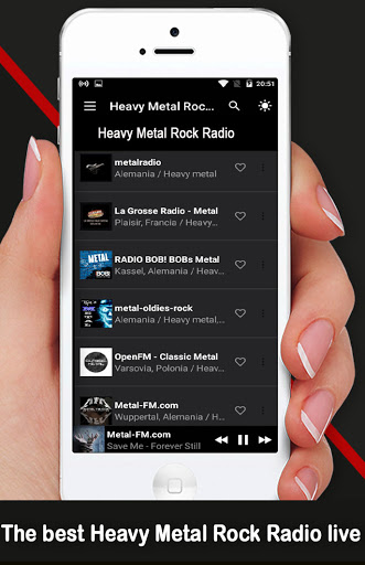 Heavy Metal Rock Radio Screen 2