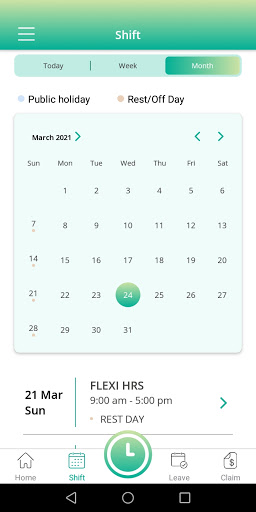SwiftHR Screen 2