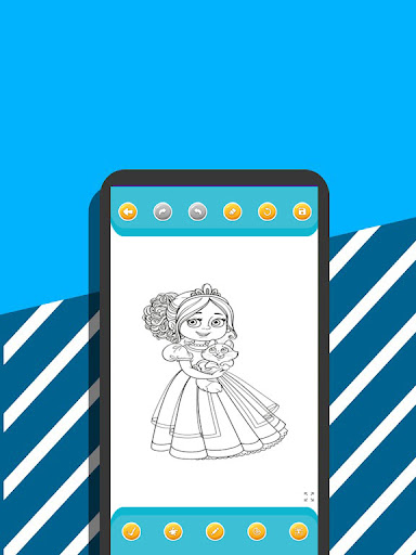 princesses: livre de coloriage Screen 2