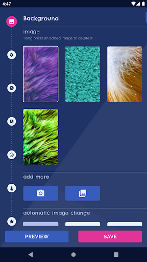 Android application Fluffy Creature Live Wallpaper screenshort
