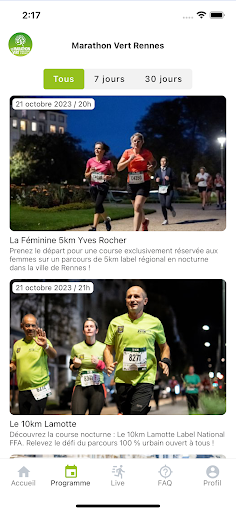 Marathon Vert de Rennes Screen 3