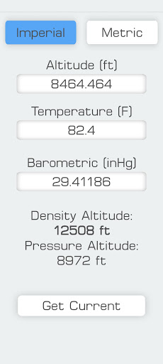 Density Altitude Calculator