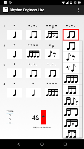 Screenshot of Rhythm Engineer Lite