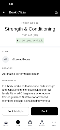 Adrenaline Performance Center