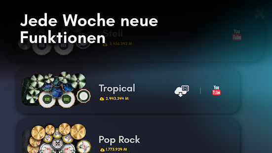 Real Drum: schlagzeug spielen Captura de pantalla