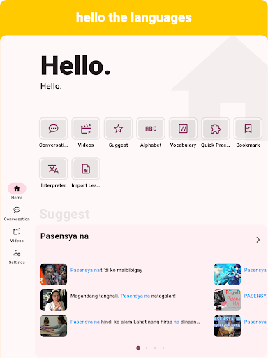 Filipino - Listening Speaking screenshot 8