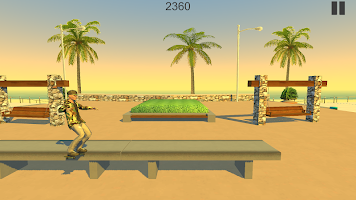 screenshot of Street Lines: Skateboard