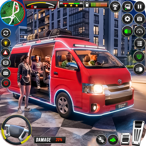 Dubai van car game simulator