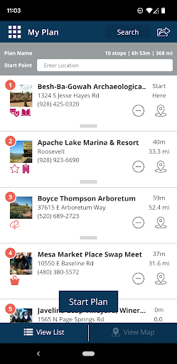 Screenshot of Visit Phoenix