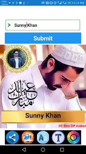 Eid Mubarak Name Dp Maker 2021 Apk Eid Mubarak frame Download Free 1