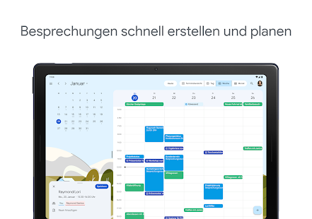 Google Kalender Screenshot