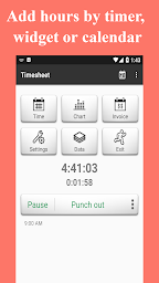 Timesheet - Work Hours Tracker