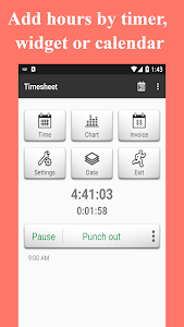 Timesheet - Time Card - Work Hours - Work Log 11.7.10-inApp