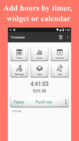 Timesheet - Work Hours Tracker banner
