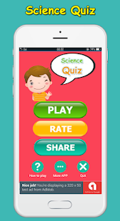 Science Quiz game - fun Screenshot