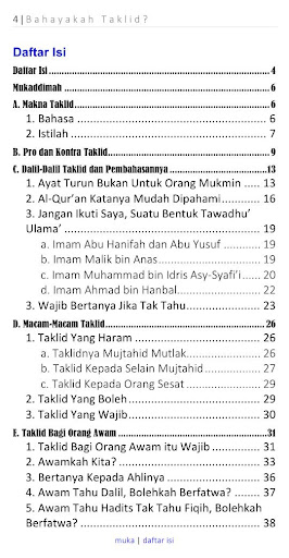 Bahayakah Taklid Beragama? Screen 2