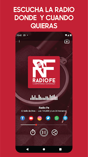 Android application Radio Fe screenshort