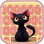 Black Cute Cat Theme