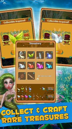 Match 3 Adventure - Mermaid Cove 1.0.19 screenshots 4
