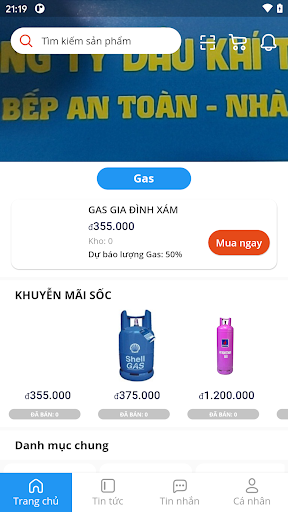 Gas Tuấn Khang Screen 2