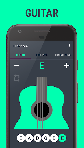 Android application Tuner MX - Guitar & Requinto screenshort